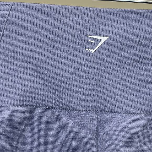 Gymshark Energy Seamless Perforated Cropped High Rise Leggings Medium - Picture 3 of 6